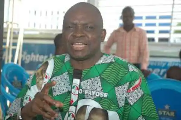 Ekiti State Gov. Ayo Fayose calls for the FG to restructure the country